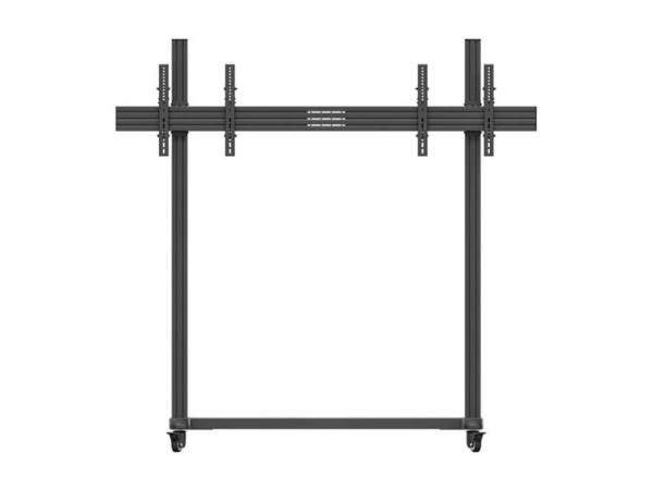 HAGOR CPS mobile Stand 2x 55-65 mobiles Standsystem für zwei Displays 55-65 3325