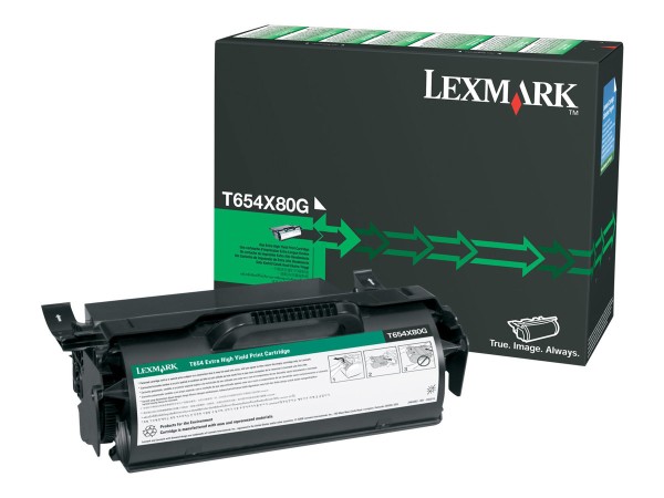 LEXMARK LEXMARK Besonders hohe Ergiebigkeit Schwarz Tonerpatrone