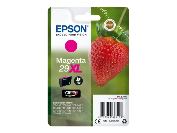 EPSON EPSON 29XL XL Magenta Tintenpatrone