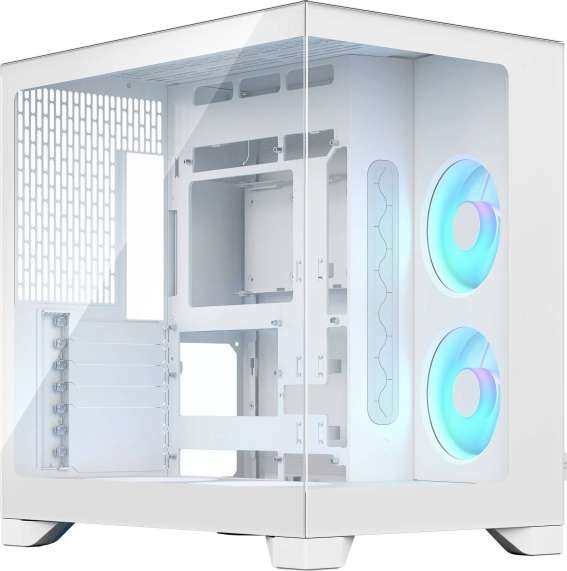 FRACTAL DESIGN Midi Fractal Design Pop 2 Vision White RGB FD-C-POV2A-03