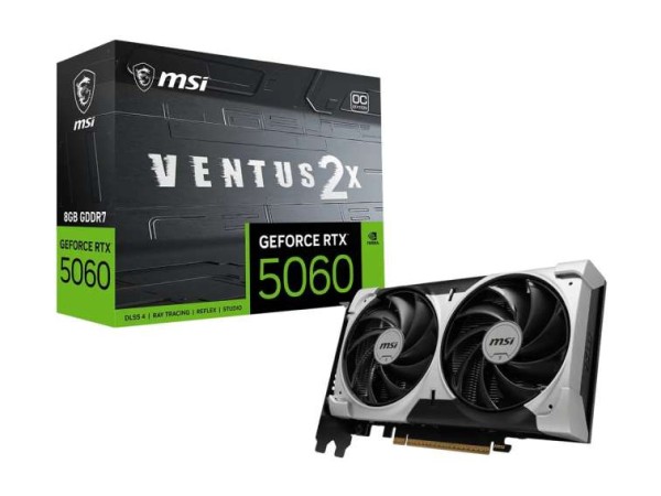 MSI GeForce RTX 5060 8G VENTUS 2X OC V1 8GB V550-009R