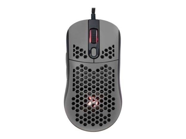 AROZZI Gamingmaus Favo Ultra Light schwarz/grau AZ-FAVO-BKGY