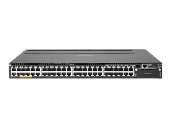 HP Switch 1000Mbit, 48xTP, 3810M-48G-POE+-1-SLOT, *OHNE NETZTEIL!* JL074A
