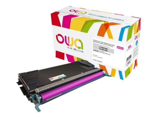 OWA Magenta wiederaufbereitet Tonerpatrone K15852OW