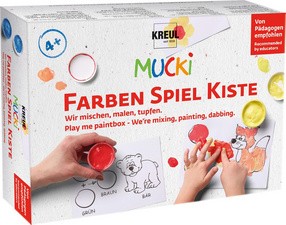 KREUL Fingerfarbe "MUCKI", 5 x 50 ml Set