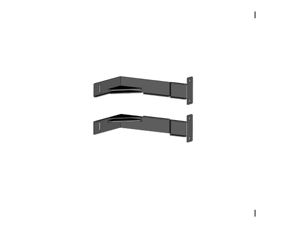 APC APC EASY BRKT POST BTM 5-6FT INSIDE one pair