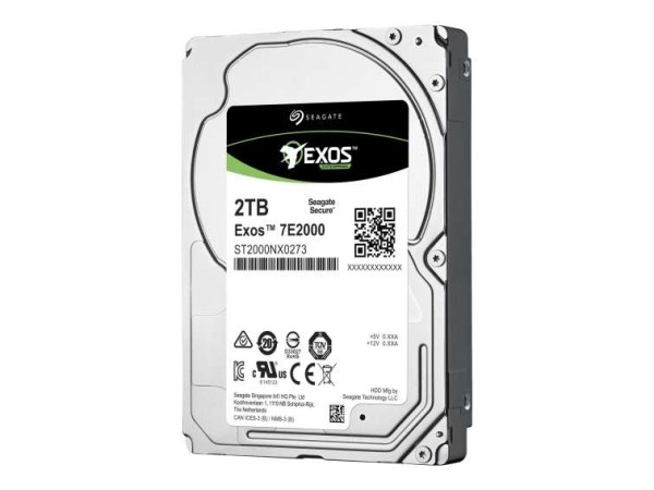 2TB SEAGATE ENTERPRISE CAP 2.5 HDD ST2000NX0273