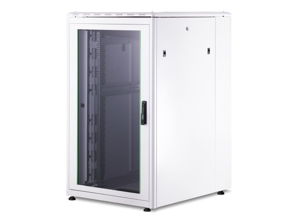 DIGITUS DIGITUS 26HE Unique Netzwerkschrank 800x1000mm Glastür grau