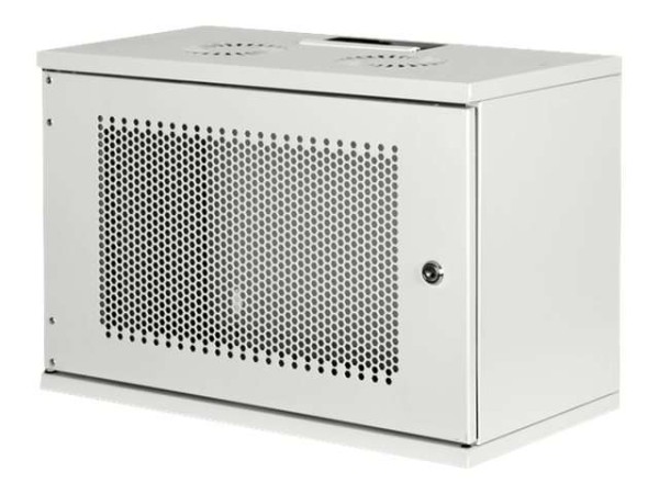 DIGITUS 7HE Wandgehäuse SOHO unmontiert 370x540x400mm perforierte Fronttür DN-19-07U-S-PD