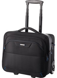 LiGHTPAK Business Notebook-Trolley "BRAVO", Nylon, schwarz