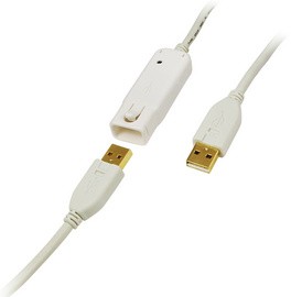 LogiLink USB 2.0 Aktives Verlängerungskabel, 12,0 m