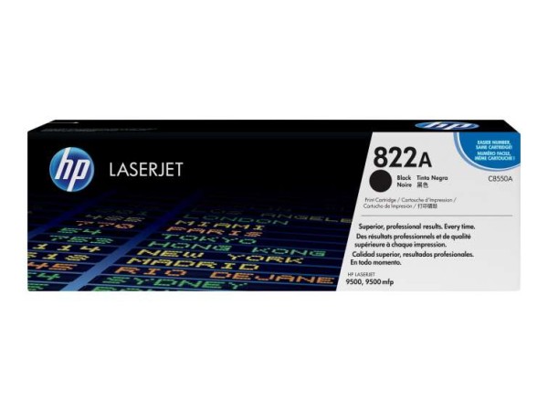 HP 822A Schwarz LaserJet Tonerpatrone (C8550A) C8550A