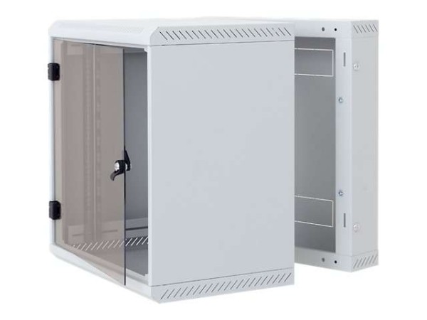 TRITON 19" Wandschrank 18HE 615mm 2-teilig Vollglastür IP30 RBA-18-AD6-CAX-A6