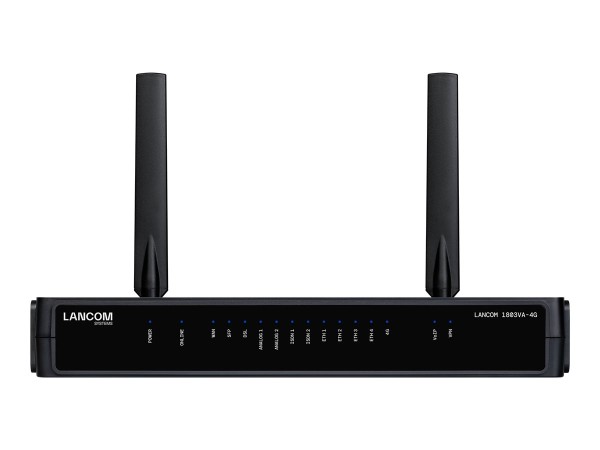 LANCOM SD-WAN VoIP gateway with VDSL2/ADSL2+ modem 62155
