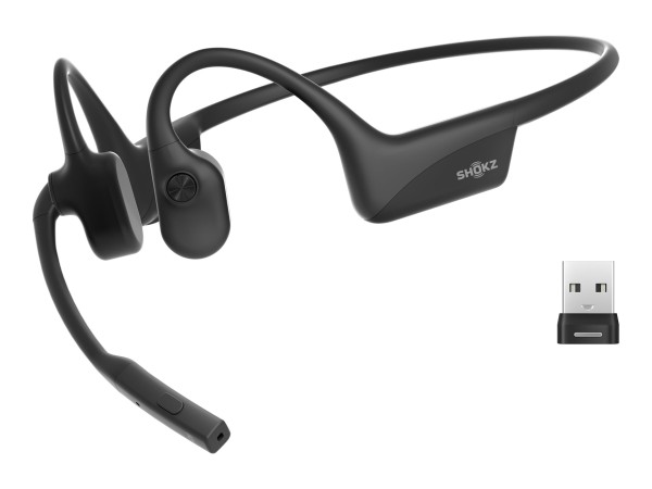SHOKZ SHOKZ OpenComm2 UC (With USB-A) Bluetooth Wireless Bone Conduction Headset