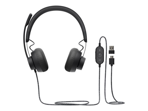 LOGITECH LOGITECH ZONE WIRED - GRAPHITE - EMEA