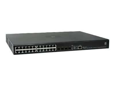 LEVEL ONE LevelOne 20 GE + 4 GE Combo SFP + 2 10G ch GTL-2691
