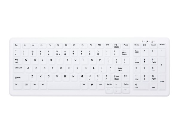 CHERRY ACTIVE KEY TAS AK-C7000F-FUS-W/US US-Layout weiß AK-C7000F-FUS-W/US