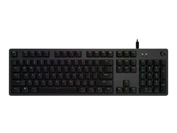 LOGITECH LOGITECH G512 CARBON LIGHTSYNC RGB Mechanical Gaming Keyboard with GX Brown switches - CARBON - RUS