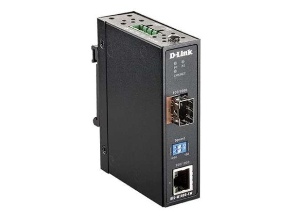 D-LINK Gigabit Ethernet Industrial SFP Konverter DIS-M100G-SW