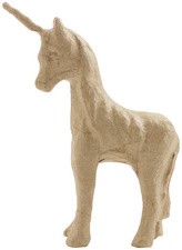 décopatch Pappmaché-Figur "Einhorn 2", 165 mm