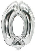 PAPSTAR Folienballon "Zahlen", Ziffer: 8, silber