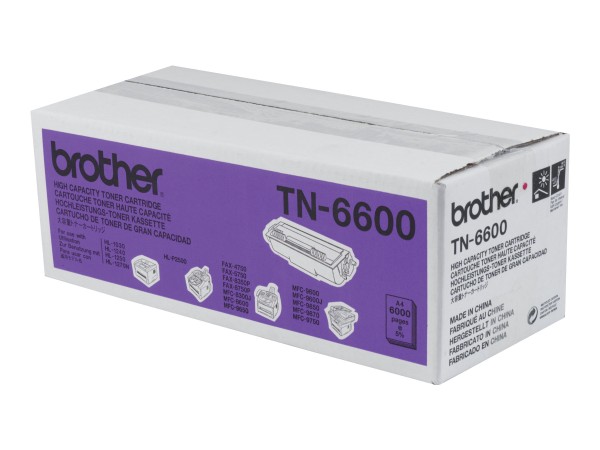 BROTHER BROTHER TN 6600 Schwarz Tonerpatrone