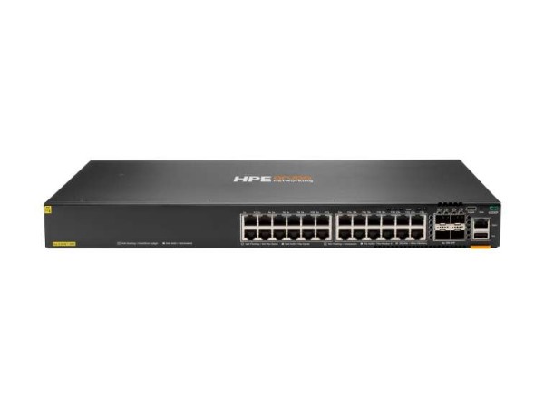 HP ENTERPRISE HPE Aruba Networking CX 6200F 24G Class-4 PoE 4SFP 370W Switc S0M82A#ABB