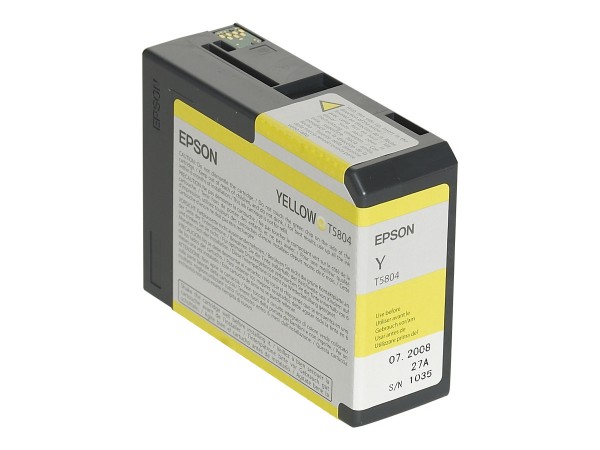 EPSON T5804 Gelb Tintenpatrone C13T580400