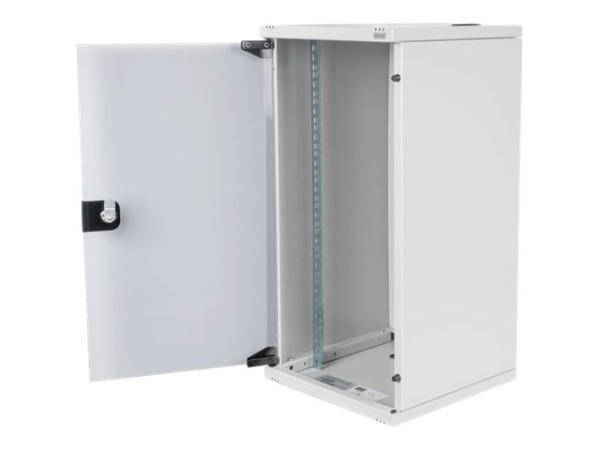 DIGITUS 10" Wand 592x312x300mm 12HE | RAL7035 DN-10-12U