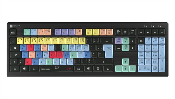 LOGIC-KEYBOARD Logickeyboard LKB-CBASE-A2PC-FR Tastatur USB AZERTY Französi LKB-CBASE-A2PC-FR