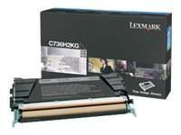 LEXMARK Schwarz Tonerpatrone LCCP C736H2KG