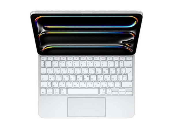 APPLE Magic Keyboard for iPad Pro 11 (M4) - Ukrainian - White MWR03UA/A