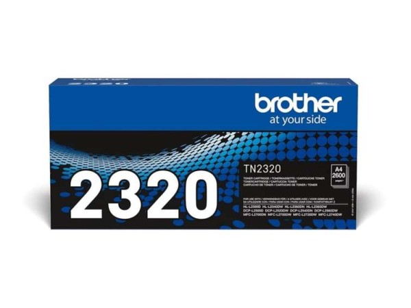 BROTHER TN2320 Schwarz Tonerpatrone TN2320