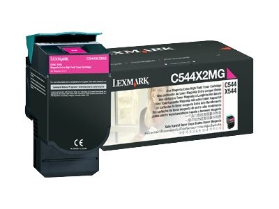 LEXMARK Besonders hohe Ergiebigkeit Magenta Tonerpatrone LCCP C544X2MG