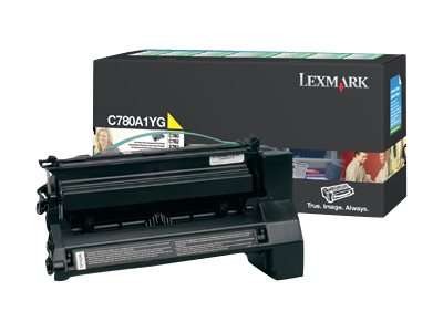 LEXMARK Gelb Tonerpatrone LCCP, LRP C780A1YG