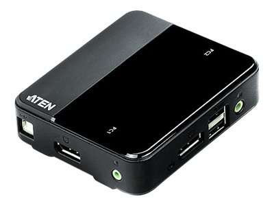 ATEN 2-Port USB DisplayPort KVM Switch, ATEN CS782DP, für 2 Displays, 4K UH CS782DP-AT