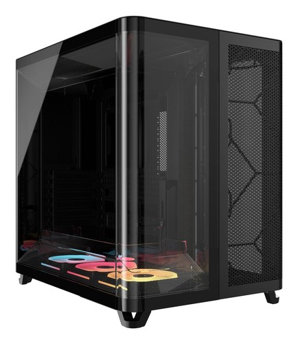 CORSAIR CORSAIR Midi AIR 5400 LX-R LINK Tempered Glass Black