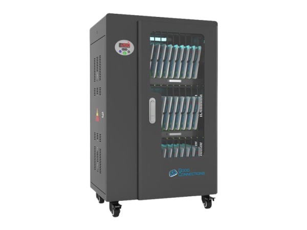 GOOD CONNECTIONS Tablet-Ladewagen für bis zu 30 Geräte, UV-Desinfektion, Sm PCT01-A30S