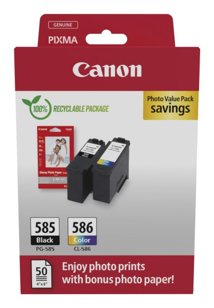 CANON PG-585 / CL-586 Photo Value Pack (6205C004) 6205C004
