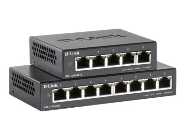 D-LINK D-LINK 5-Port Gigabit PoE-powered PoE Smart Switch