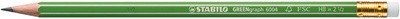 STABILO Bleistift GREENgraph, sechseckig, Härtegrad: HB