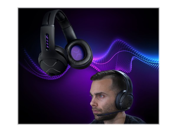 PDP Headset Victrix Gambit Wireless schwarz/lila PS4/PS5 052-003-EU