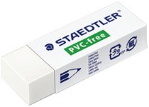 STAEDTLER Radierer B20, PVC-frei, weiß