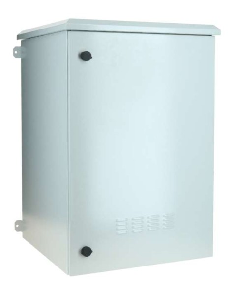 DSIT 18 HE 19? Outdoor Serverschrank zur Wandmontage IP55 - 600 x 600 x 900 DS6618-WAND-OUT
