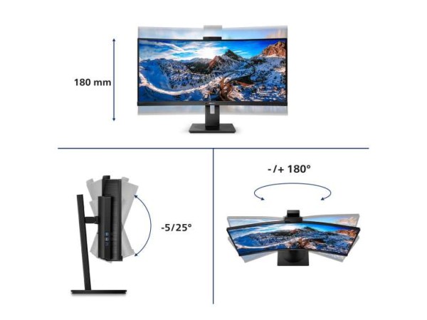 PHILIPS P-line 346P1CRH 86,36cm (34") 346P1CRH/00