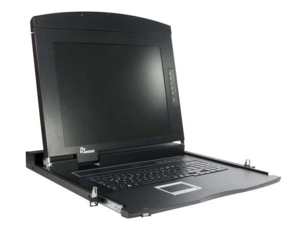 INTERTECH Inter-Tech IPC 17" LCD KVM AS-7104 TLS, RJ45 4 Port 99997225