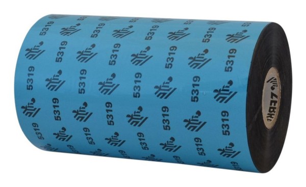 ZEBRA RIBBON 5319 WAX 102MM