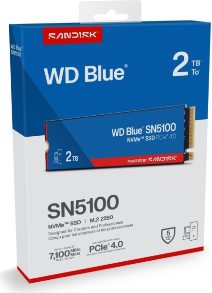 WESTERN DIGITAL SANDISK WD Blue SN5100 NVMe 2TB