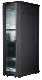 DIGITUS 19" Serverschrank Unique Serie, 26 HE, schwarz